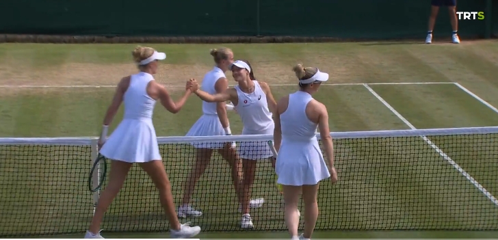 Zeynep Sönmez ve Polina Kudermetova İkilisi Wimbledon’da İkinci Turda Elendi