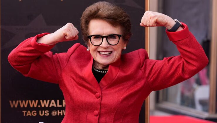 Billie Jean King, Walk of Fame’de Parlayacak!