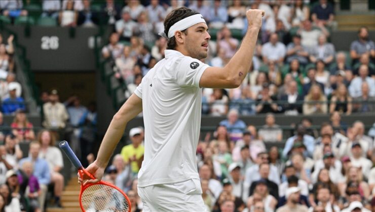 Dünya 5 numarası Taylor Fritz, çeyrek finalde