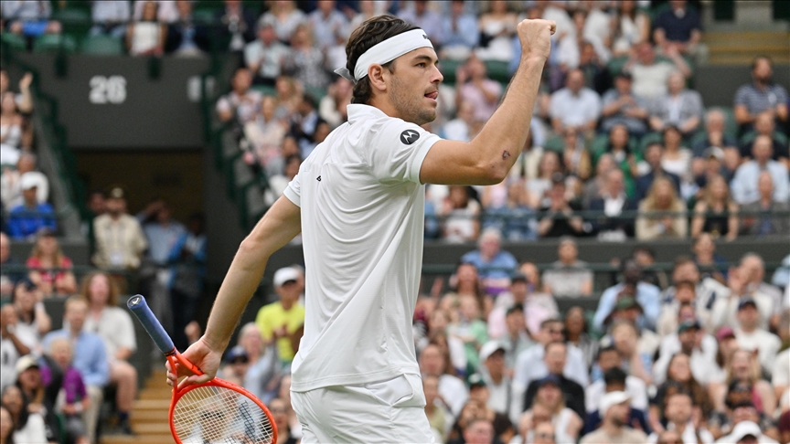 Dünya 5 numarası Taylor Fritz, çeyrek finalde