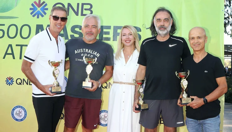 Adana’da Tenis Rüzgarı: 422 Master Sporcu Mücadele Etti