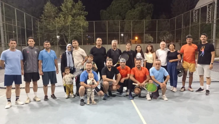 Osmaniye’de Şehitler ve Gaziler Haftası Tenis Turnuvası Başladı