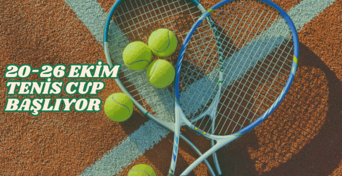 TTF Ankara Cup Tenis Heyecanı Başlıyor