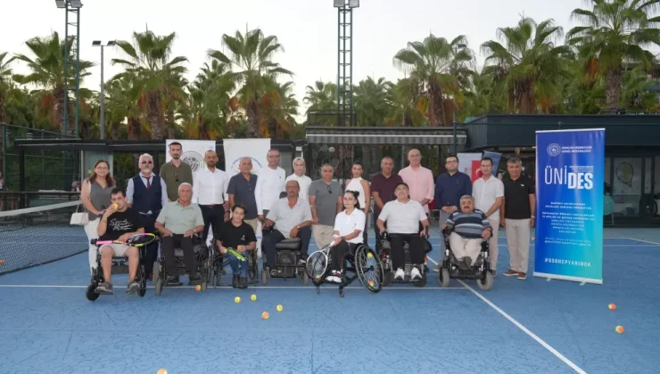 Alanya’da “Tenis ile Yeni Başlangıçlar” Projesi Tanıtıldı