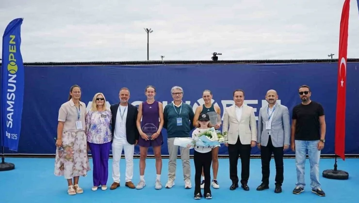 Samsun Open WTA 125 Tenis Turnuvası Sona Erdi